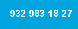 932 983 18 27 932 983 18 27